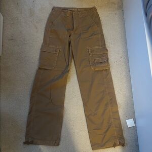 American Eagle Tan Cargo Pants